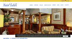 Desktop Screenshot of hotelfalier.com